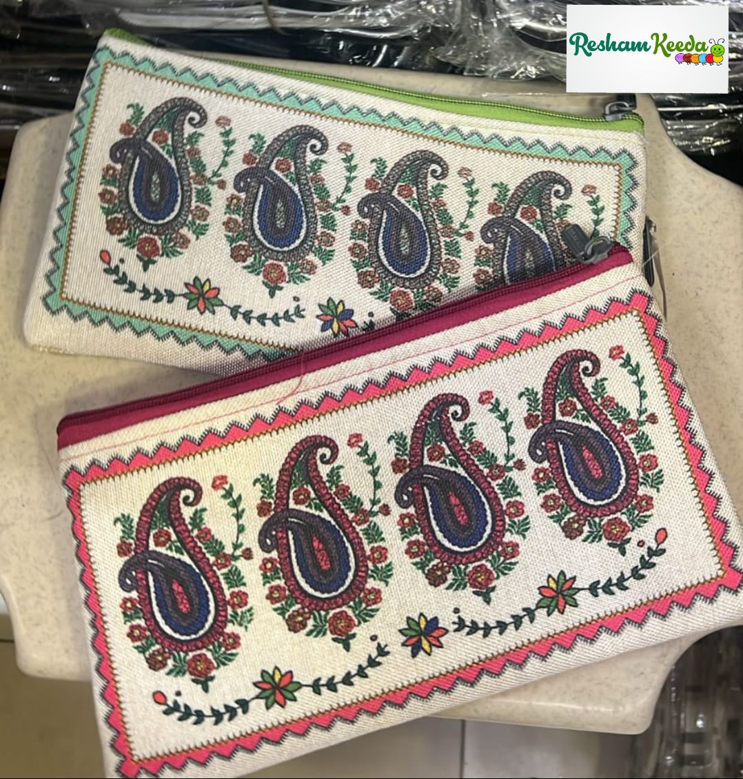 Beautiful Printed Shagun Lifafa Envelopes with Zip Closure For Pooja Keertan Haldi Mehendi Teej Sinjare Return Favours Giveaways and Wedding Festive Gifting (Pack of 10 pcs)