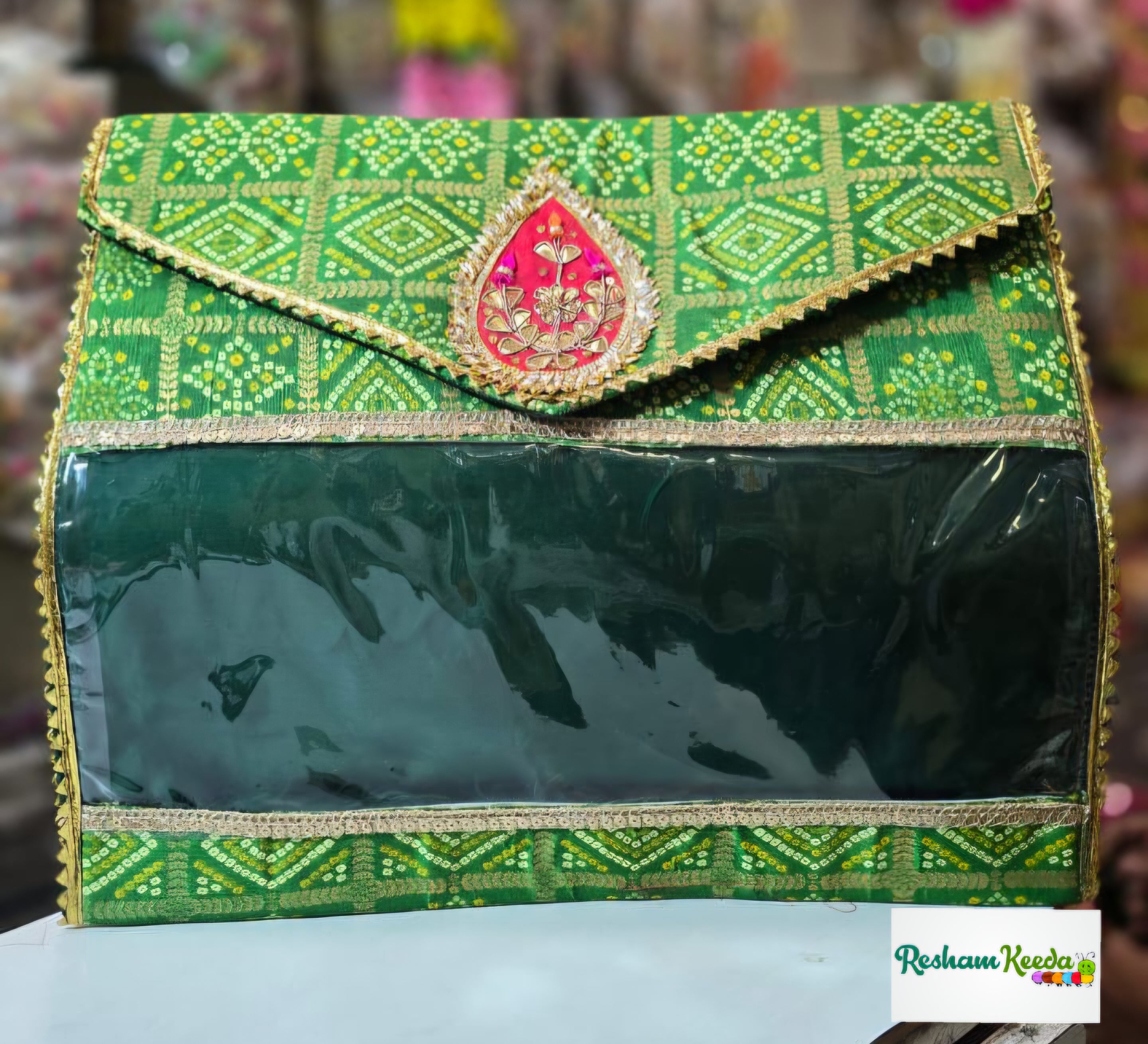 Budget Friendly Rajasthani Bandhani Bandhej Printed Saree Covers Perfect for Return Gift Favours Giveaways in Teej Parties Haldi Mehendi Diwali Festive and Wedding Events