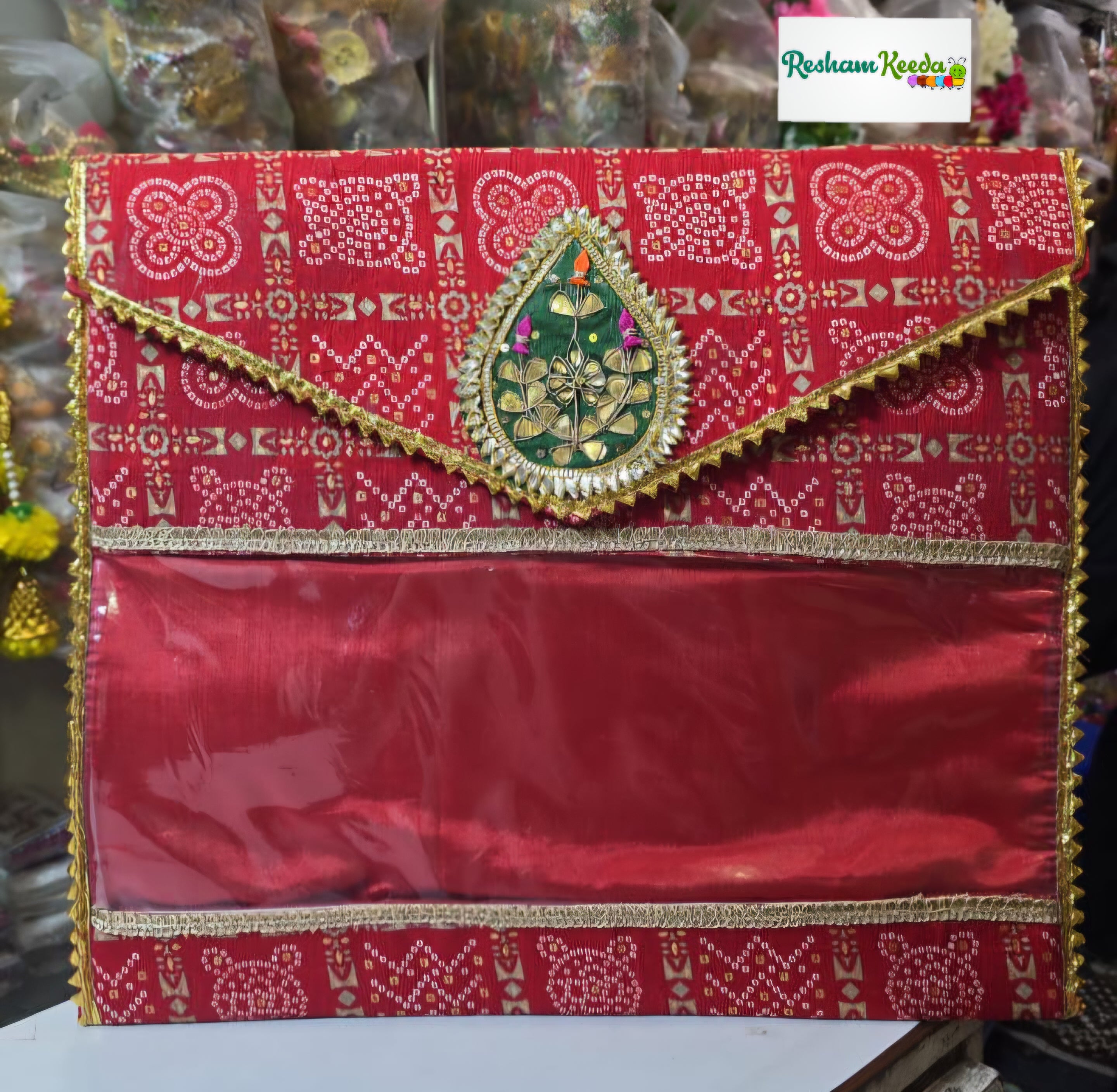 Budget Friendly Rajasthani Bandhani Bandhej Printed Saree Covers Perfect for Return Gift Favours Giveaways in Teej Parties Haldi Mehendi Diwali Festive and Wedding Events