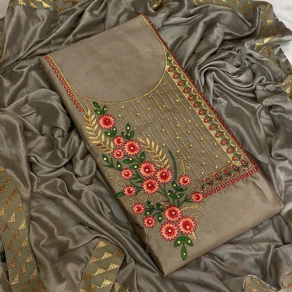Bandhani dress | Bandhani dress, Bandhani dress materials, Cotton suits